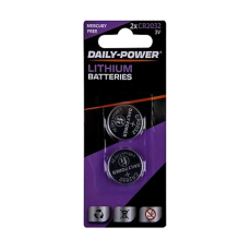 Card of 2 Lithium Batteries